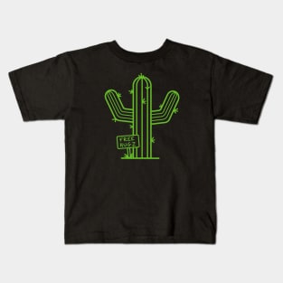 Free Hugz Cactus (Green) [Rx-Tp] Kids T-Shirt